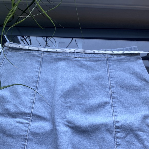NWT Forever 21 Light Blue Denim Skirt - Picture 6 of 7